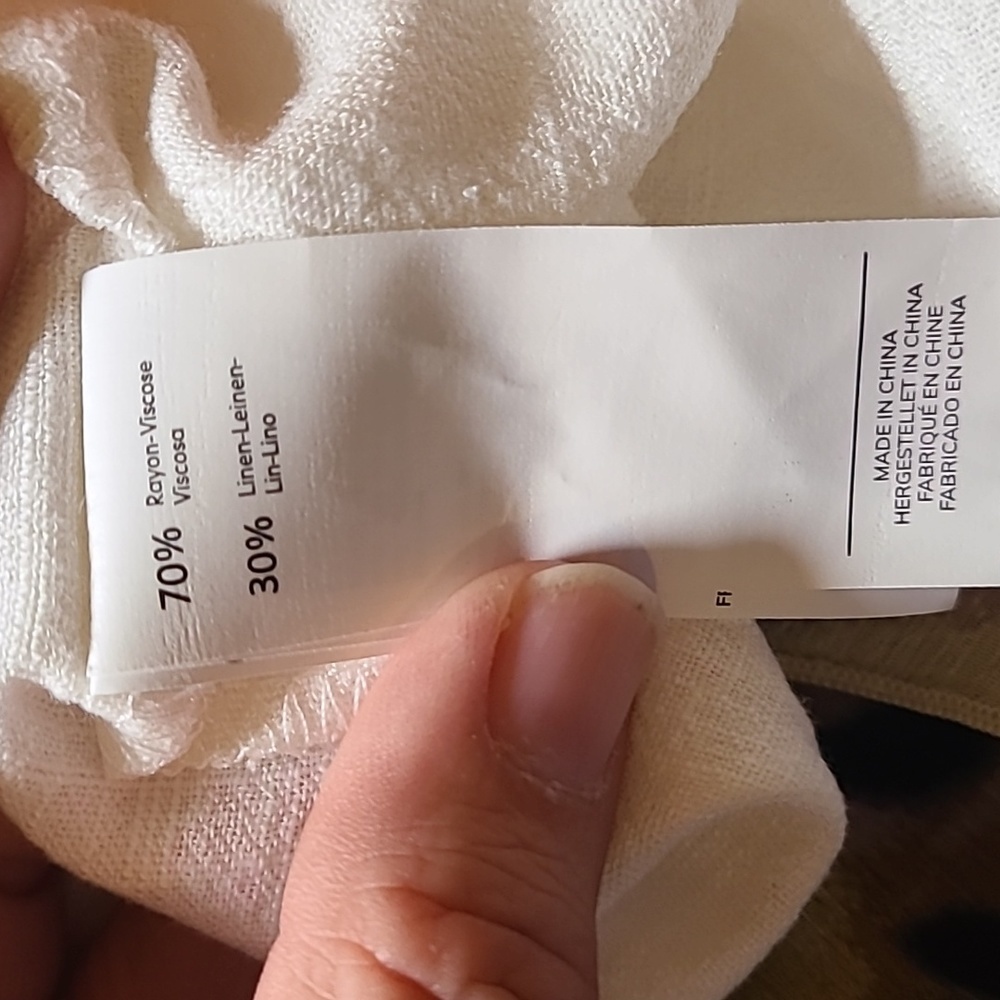 Cupshe, Medium, White, Button Down, Front Pockets… - image 6